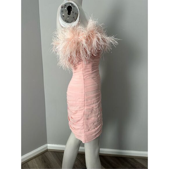 NWT SAU LEE Chelsea Dress in Blush Size US 2 $695 - Picture 8 of 11